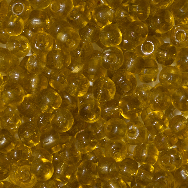 Crowbeads / Honiggelb. 100gr.