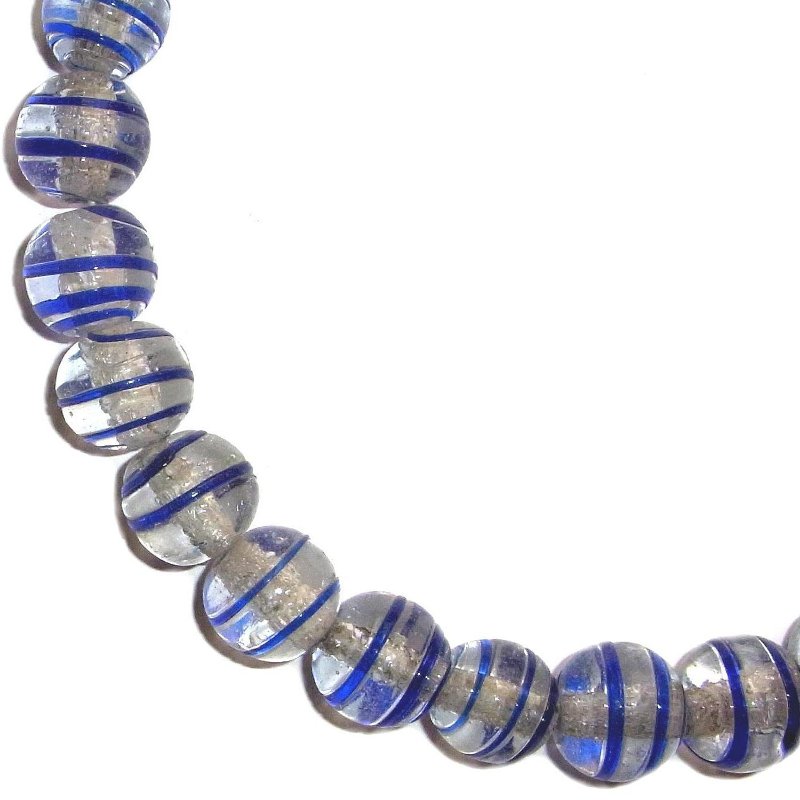 Spiralperlen, ø ca. 18mm Strang, versch. Farben