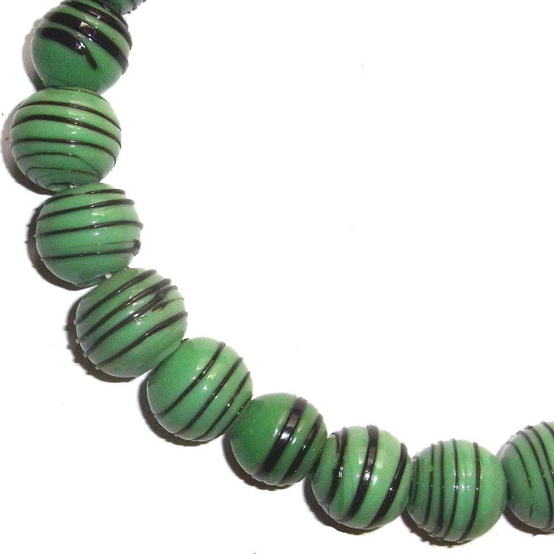 Spiralperlen, ø ca.19mm Strang, versch. Farben