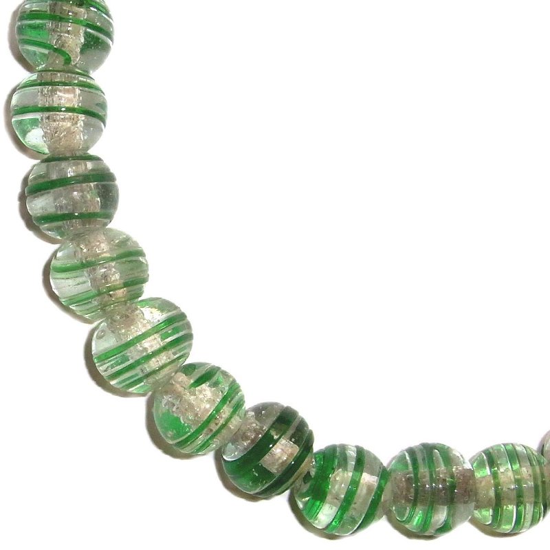Spiralperlen, ø ca. 18mm Strang, versch. Farben