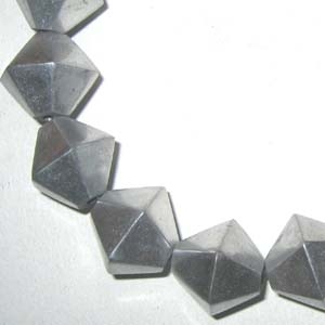 Aluminium Perlen / Strang