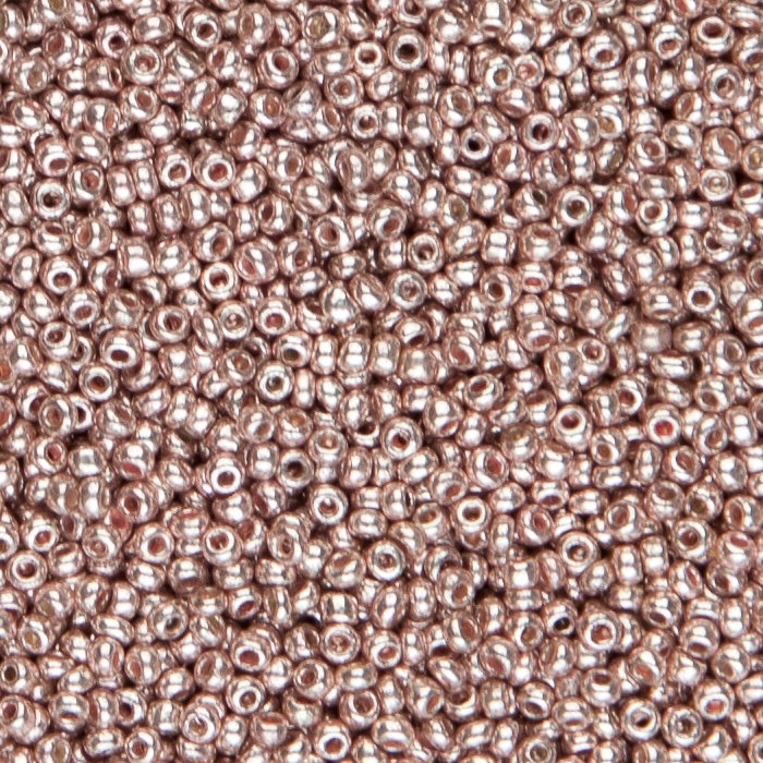 Alte Rocailles 12/0 - Metallic Kupfer. 100g.