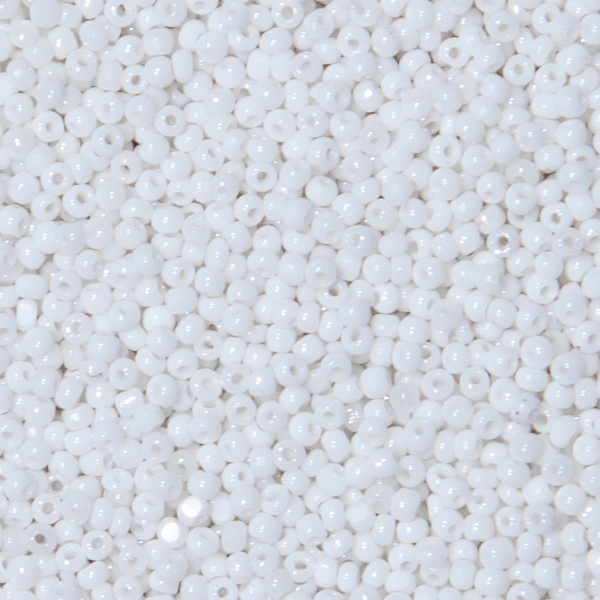 Cutbeads / Weiß. 100g.