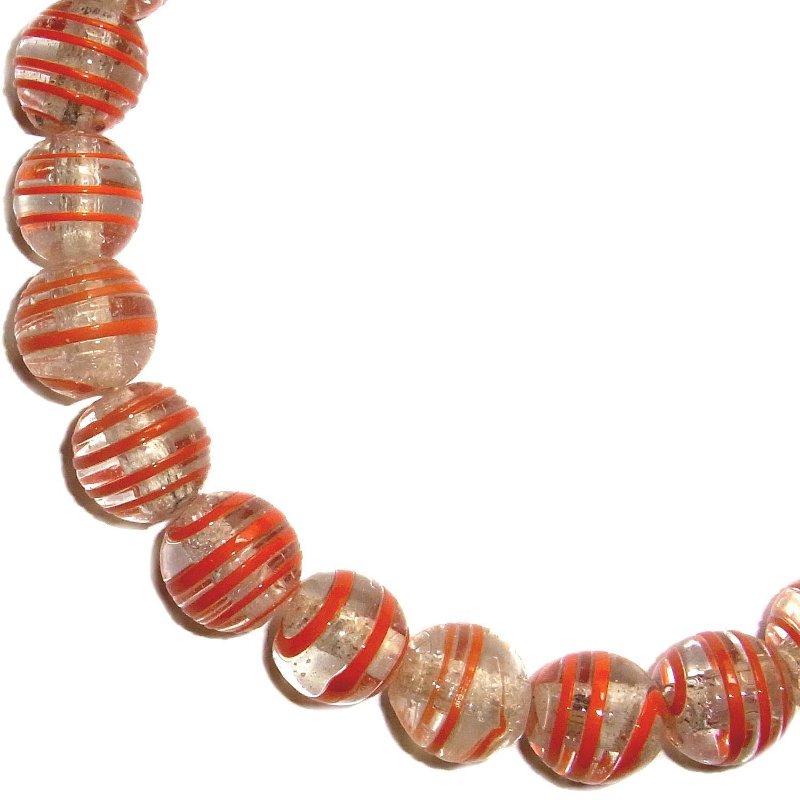 Spiralperlen, ø ca. 18mm Strang, versch. Farben