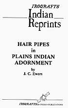 HAIR PIPES IN PLAINS INDIAN ADORNMENT