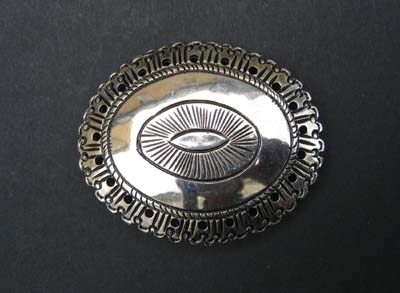 Concha 58x48mm - Navaho