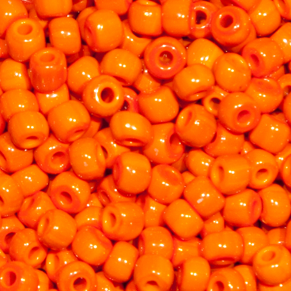 Ponybeads (Stickperlen). Braunorange 250gr.
