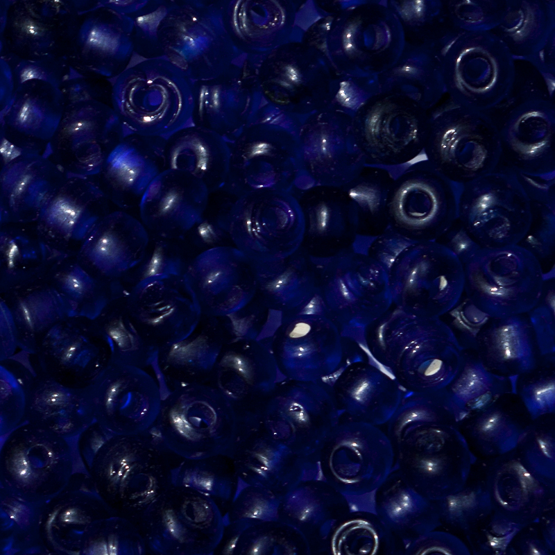 Crowbeads / Kobaltblau dunkel. 100gr.