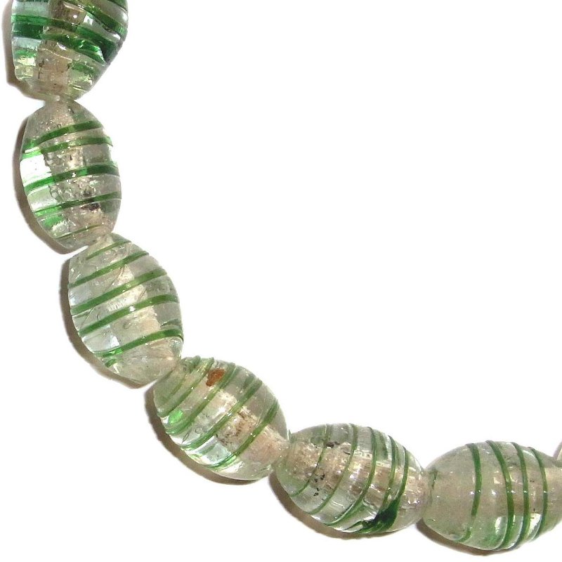 Spiralperlen, ca.18x22mm Strang, versch. Farben