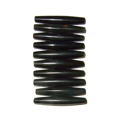 Horn-Hairpipes, schwarz, 50mm