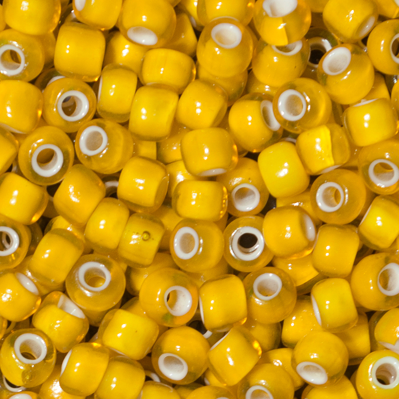 White Hearts / Gelb ø 8mm - 100gr. Sonderpr.