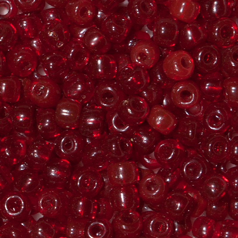 Crowbeads / Rot transparent 100g Sonderpreis