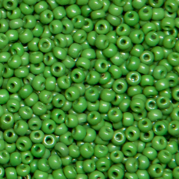 Ponybeads (Stickperlen). Alte Farben, Crowgrün 250gr.