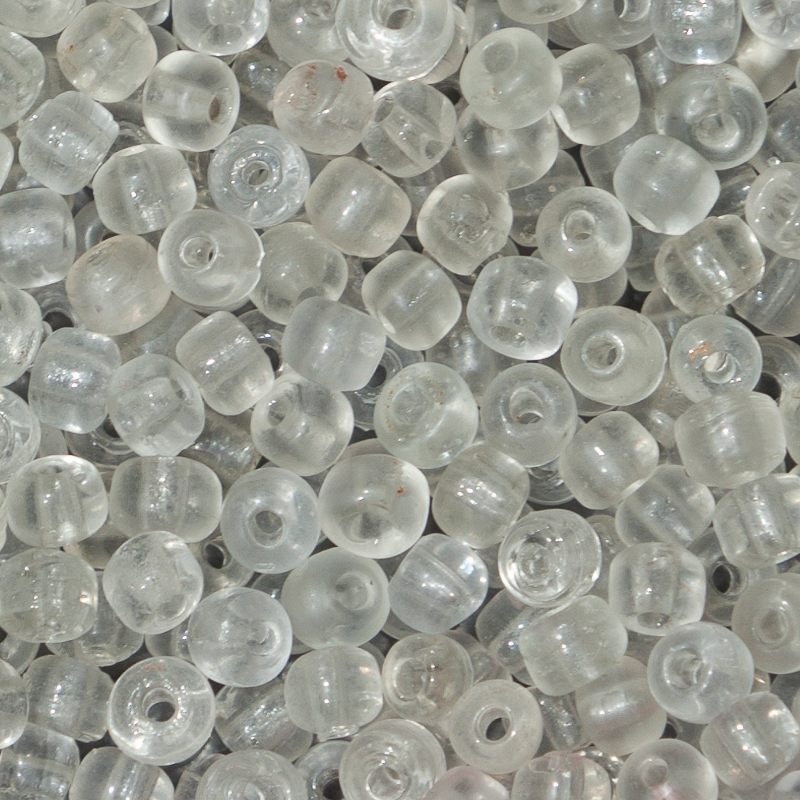 Crowbeads / Kristall transparent. 100gr.