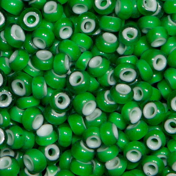 Ponybeads (Stickperlen) "Whitehearts", Grün 250gr
