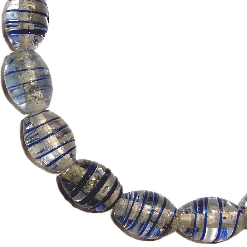 Spiralperlen, ca.18x22mm Strang, versch. Farben