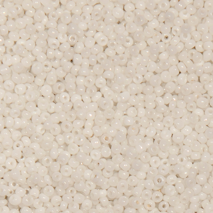 Rocailleperlen  Alabaster Sonderpreis 100g.