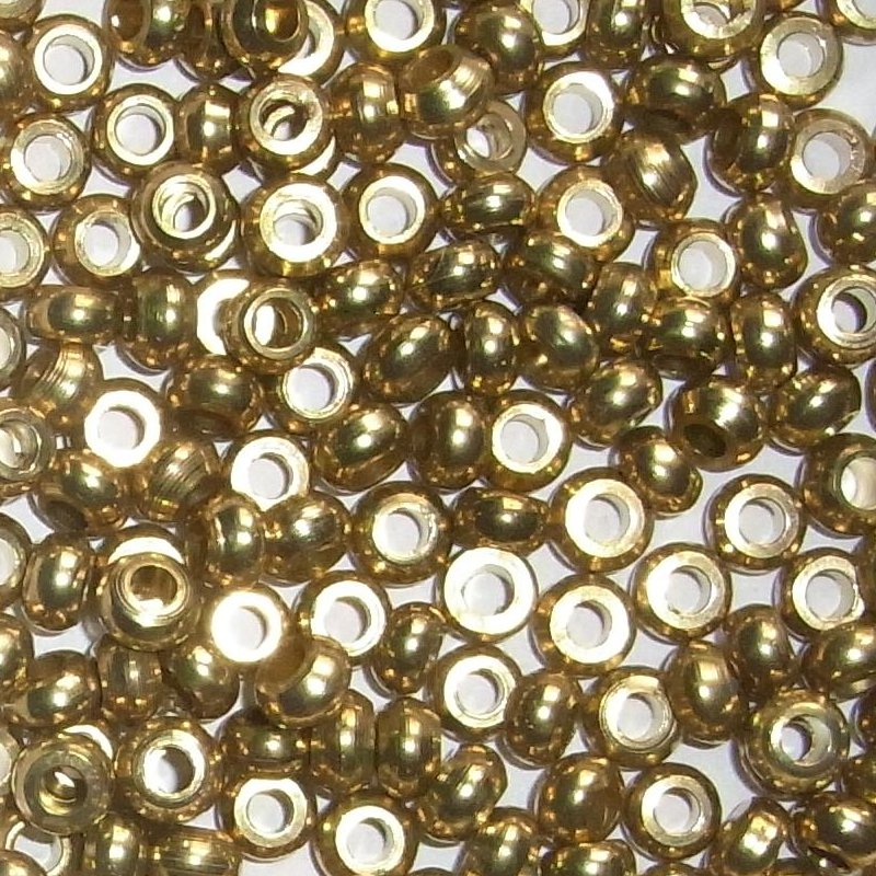 Messingperlen, ø 6mm, 200st.