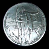 Coin Concha Oregon Trail Vorderseite