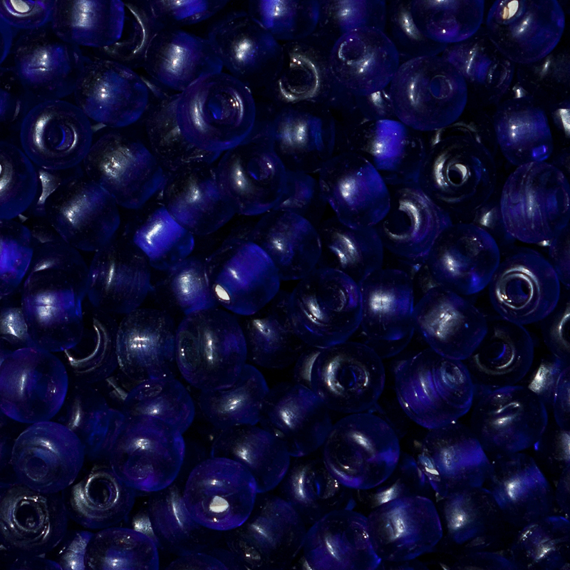 Crowbeads / Kobaltblau dunkel. 100gr.