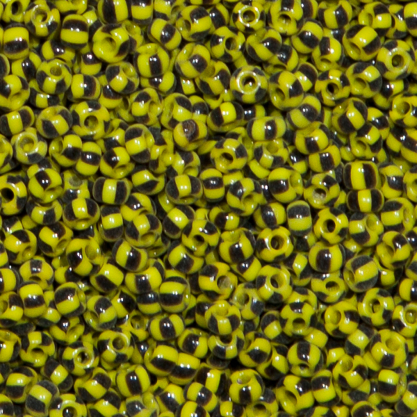 Gestreifte Ponybeads. 100g.