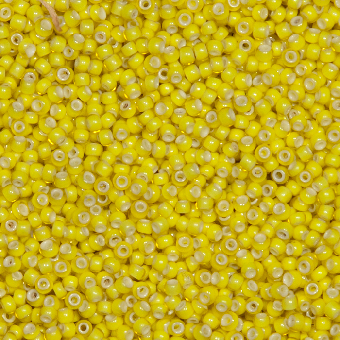 Rocailles / "Whitehearts", Gelb. 250g.