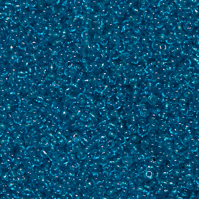 Rocailleperlen Sonderpreis Aquamarin 250g.