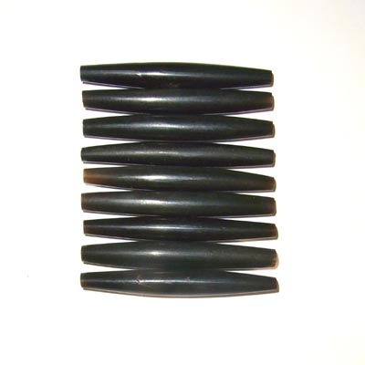Horn-Hairpipes, schwarz, 60mm