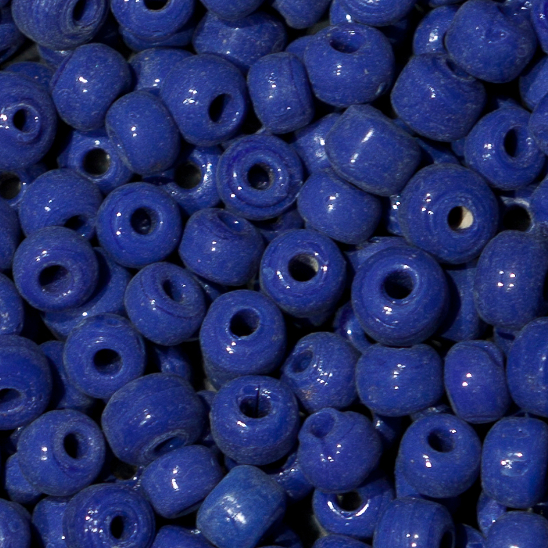 Crowbeads / Dunkelblau opak. 100gr.