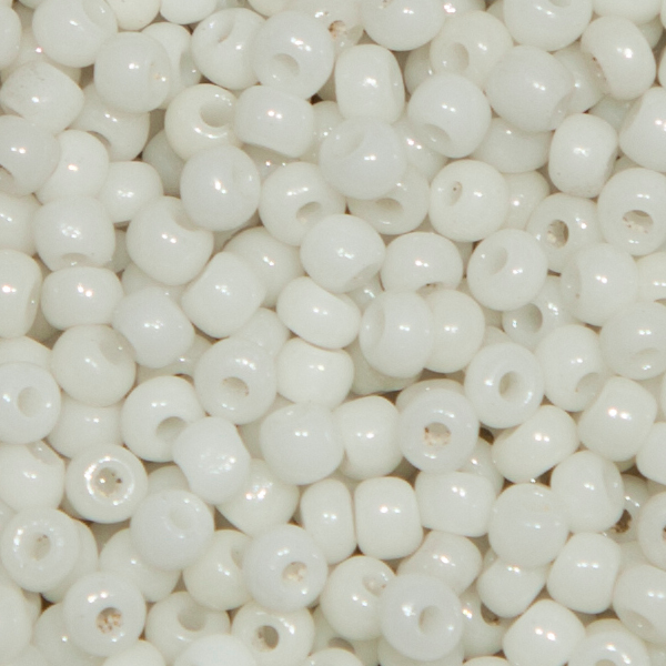 Ponybeads (Stickperlen). Weiß Alabaster 100gr