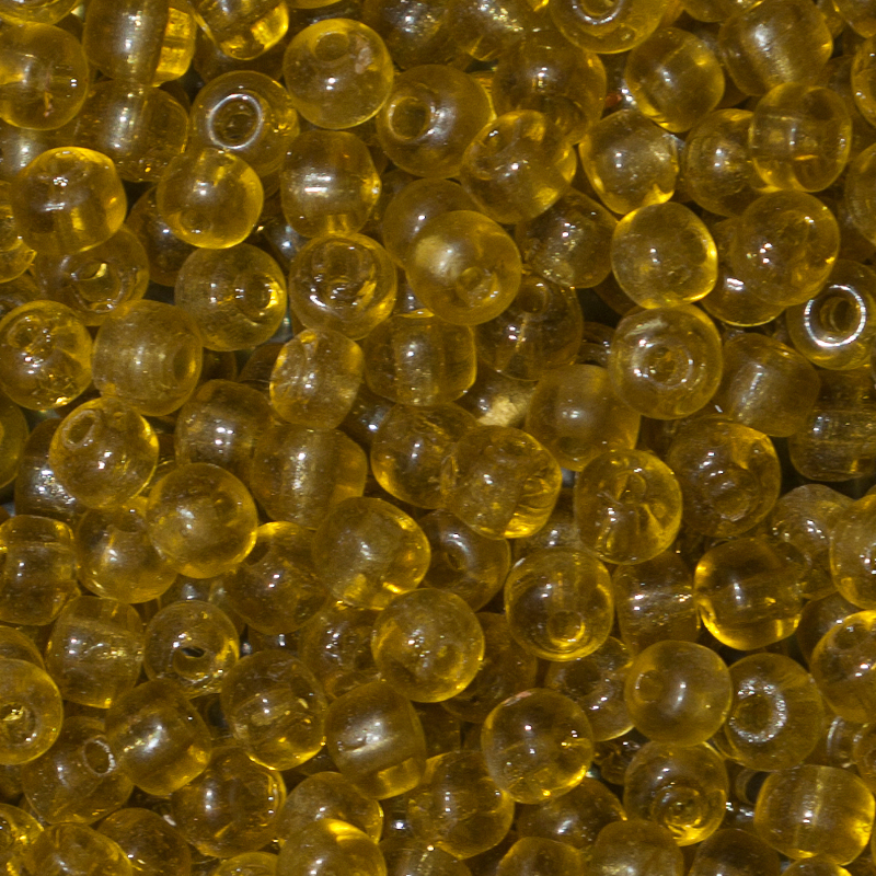 Crowbeads / Honiggelb. 100gr.