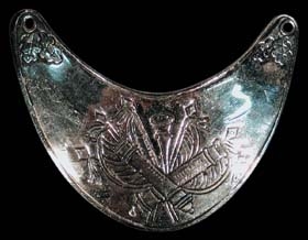 Gorget - Neusilber