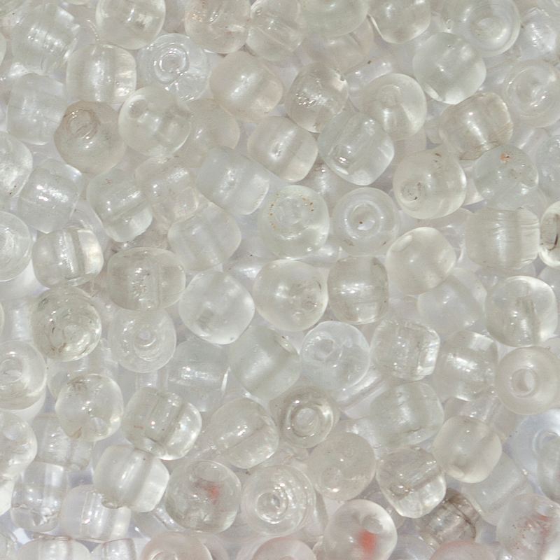 Crowbeads / Kristall transparent. 100gr.