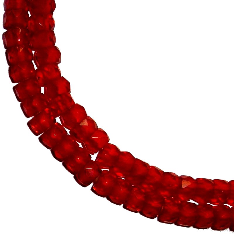 Russian Beads, 1Strang, Rot. | 32_RUB