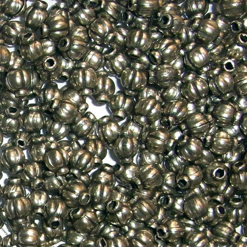 Metallperle versilbert